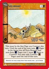 Arid Drought - UFO: First Edition Spoiler Pack - MetaZoo card