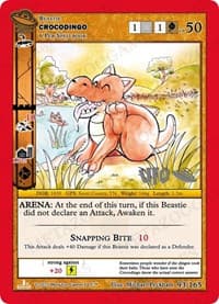 Crocodingo - UFO: First Edition Spoiler Pack - MetaZoo card