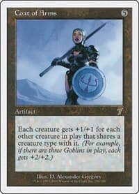 Coat of Arms - 7th Edition - Magic: The Gathering card