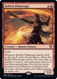 Keldon Flamesage - Promo Pack: Dominaria United - Magic: The Gathering card