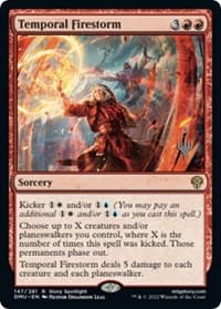 Temporal Firestorm - Promo Pack: Dominaria United - Magic: The Gathering card