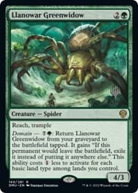 Llanowar Greenwidow - Promo Pack: Dominaria United - Magic: The Gathering card