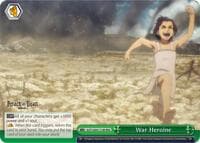 War Heroine (RRR) - Attack On Titan: Final Season - Weiss Schwarz card