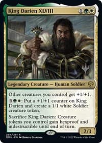 King Darien XLVIII - Promo Pack: Dominaria United - Magic: The Gathering card