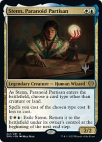Stenn, Paranoid Partisan - Promo Pack: Dominaria United - Magic: The Gathering card