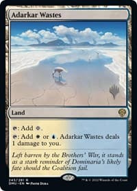 Adarkar Wastes - Promo Pack: Dominaria United - Magic: The Gathering card