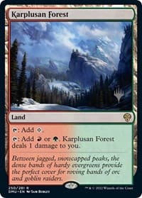 Karplusan Forest - Promo Pack: Dominaria United - Magic: The Gathering card