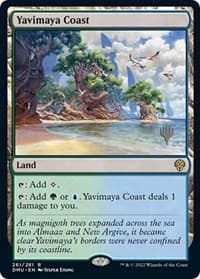 Yavimaya Coast - Promo Pack: Dominaria United - Magic: The Gathering card
