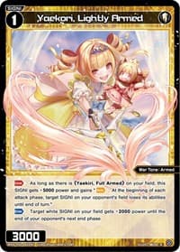 Yaekori, Lightly Armed - Curiosity Diva - WIXOSS card