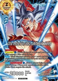 Ultra Instinct Son Goku, Limitless Awakening - Promotion Cards - Dragon Ball Super: Masters card