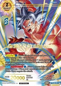 Ultra Instinct Son Goku, Limitless Awakening (Gold-Stamped) - Promotion Cards - Dragon Ball Super: Masters card