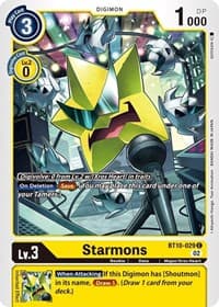 Starmons - Xros Encounter - Digimon Card Game card