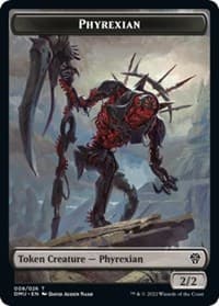 Phyrexian // Zombie Double-Sided Token - Dominaria United - Magic: The Gathering card