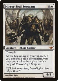 Mirror-Sigil Sergeant - Conflux - Magic: The Gathering card