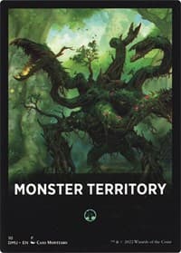Monster Territory Theme Card - Dominaria United - Magic: The Gathering card