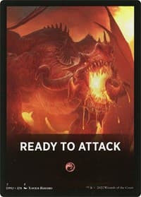 Ready to Attack Theme Card - Dominaria United - Magic: The Gathering card