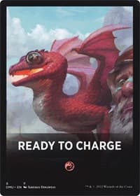 Ready to Charge Theme Card - Dominaria United - Magic: The Gathering card