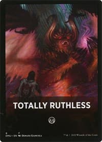Totally Ruthless Theme Card - Dominaria United - Magic: The Gathering card