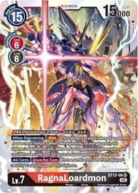 RagnaLoardmon - Starter Deck 13: Ragnaloardmon - Digimon Card Game card