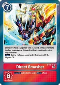 Direct Smasher - Starter Deck 13: Ragnaloardmon - Digimon Card Game card