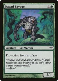 Nacatl Savage - Conflux - Magic: The Gathering card