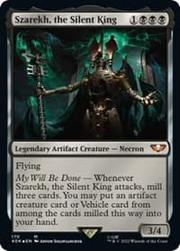 Szarekh, the Silent King - Universes Beyond: Warhammer 40,000 - Magic: The Gathering card