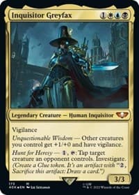 Inquisitor Greyfax - Universes Beyond: Warhammer 40,000 - Magic: The Gathering card