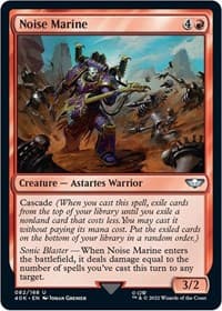 Noise Marine - Universes Beyond: Warhammer 40,000 - Magic: The Gathering card