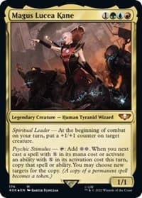 Magus Lucea Kane - Universes Beyond: Warhammer 40,000 - Magic: The Gathering card