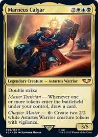 Marneus Calgar (Surge Foil) - Universes Beyond: Warhammer 40,000 - Magic: The Gathering card