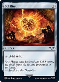 Sol Ring (250) - Universes Beyond: Warhammer 40,000 - Magic: The Gathering card