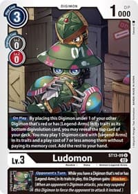 Ludomon - Starter Deck 13: Ragnaloardmon - Digimon Card Game card