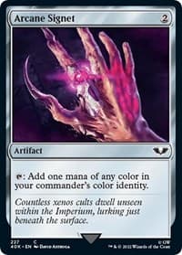 Arcane Signet (227) - Universes Beyond: Warhammer 40,000 - Magic: The Gathering card