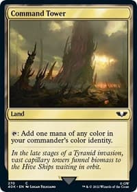 Command Tower (270) - Universes Beyond: Warhammer 40,000 - Magic: The Gathering card