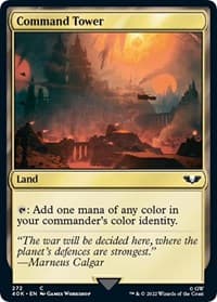 Command Tower (272) - Universes Beyond: Warhammer 40,000 - Magic: The Gathering card