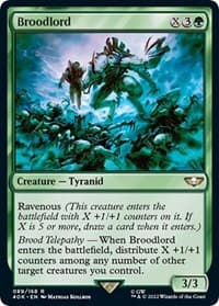 Broodlord - Universes Beyond: Warhammer 40,000 - Magic: The Gathering card