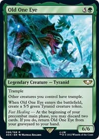 Old One Eye - Universes Beyond: Warhammer 40,000 - Magic: The Gathering card