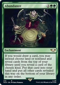 Abundance - Universes Beyond: Warhammer 40,000 - Magic: The Gathering card