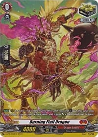 Burning Flail Dragon (090) - D Promo Cards - Cardfight Vanguard card