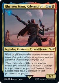 Ghyrson Starn, Kelermorph (Surge Foil) - Universes Beyond: Warhammer 40,000 - Magic: The Gathering card