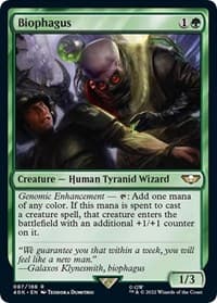 Biophagus - Universes Beyond: Warhammer 40,000 - Magic: The Gathering card
