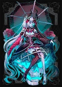 Small Raising Hell Collection Hela Holographic Sleeves (70-Pack) - ManaMoon Card Sleeves - Card Sleeves card