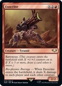 Exocrine - Universes Beyond: Warhammer 40,000 - Magic: The Gathering card