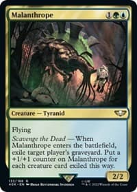 Malanthrope - Universes Beyond: Warhammer 40,000 - Magic: The Gathering card