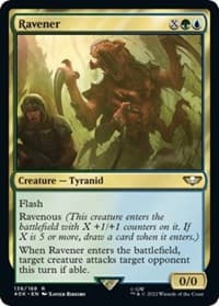 Ravener - Universes Beyond: Warhammer 40,000 - Magic: The Gathering card