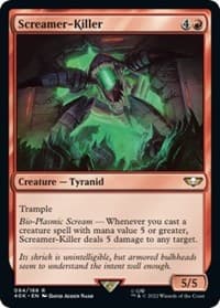 Screamer-Killer - Universes Beyond: Warhammer 40,000 - Magic: The Gathering card