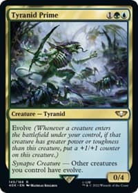 Tyranid Prime (Surge Foil) - Universes Beyond: Warhammer 40,000 - Magic: The Gathering card