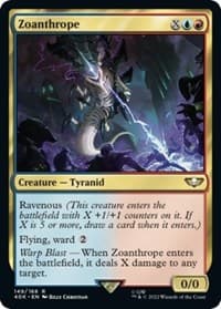 Zoanthrope - Universes Beyond: Warhammer 40,000 - Magic: The Gathering card