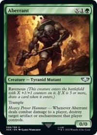 Aberrant - Universes Beyond: Warhammer 40,000 - Magic: The Gathering card