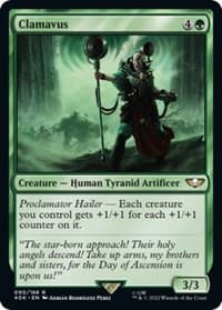 Clamavus - Universes Beyond: Warhammer 40,000 - Magic: The Gathering card